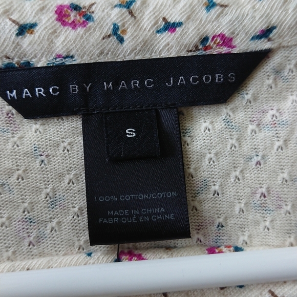 Marc by MARC JACOBS Floral Print 100% cotton Top size S - Picture 11 of 12